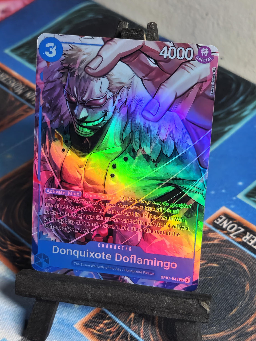 Donquixote Doflamingo 2nd Anniversary alt art op07-048 One Piece proxy