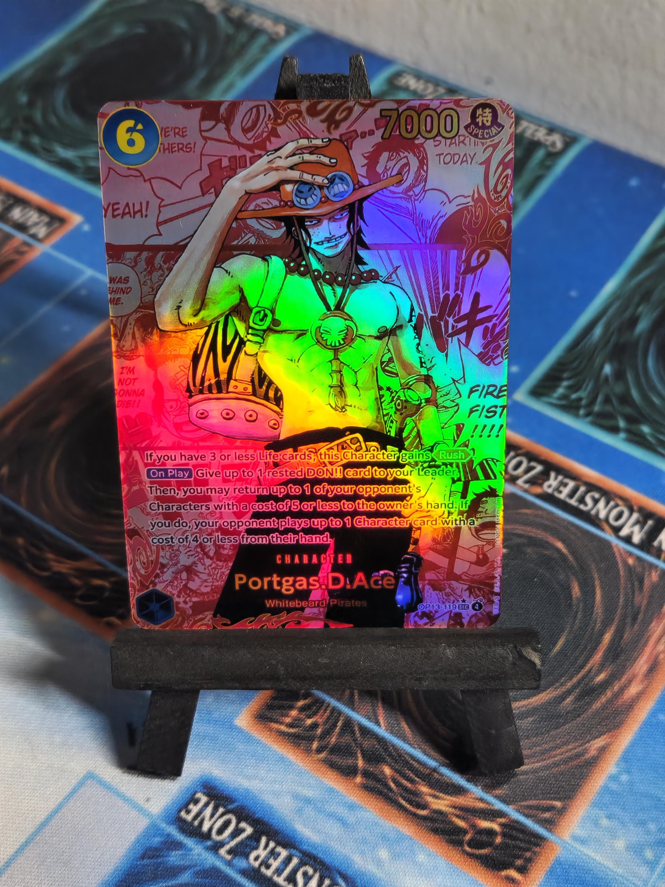 Portgas D Ace manga red alt art op13-119 One Piece Proxy