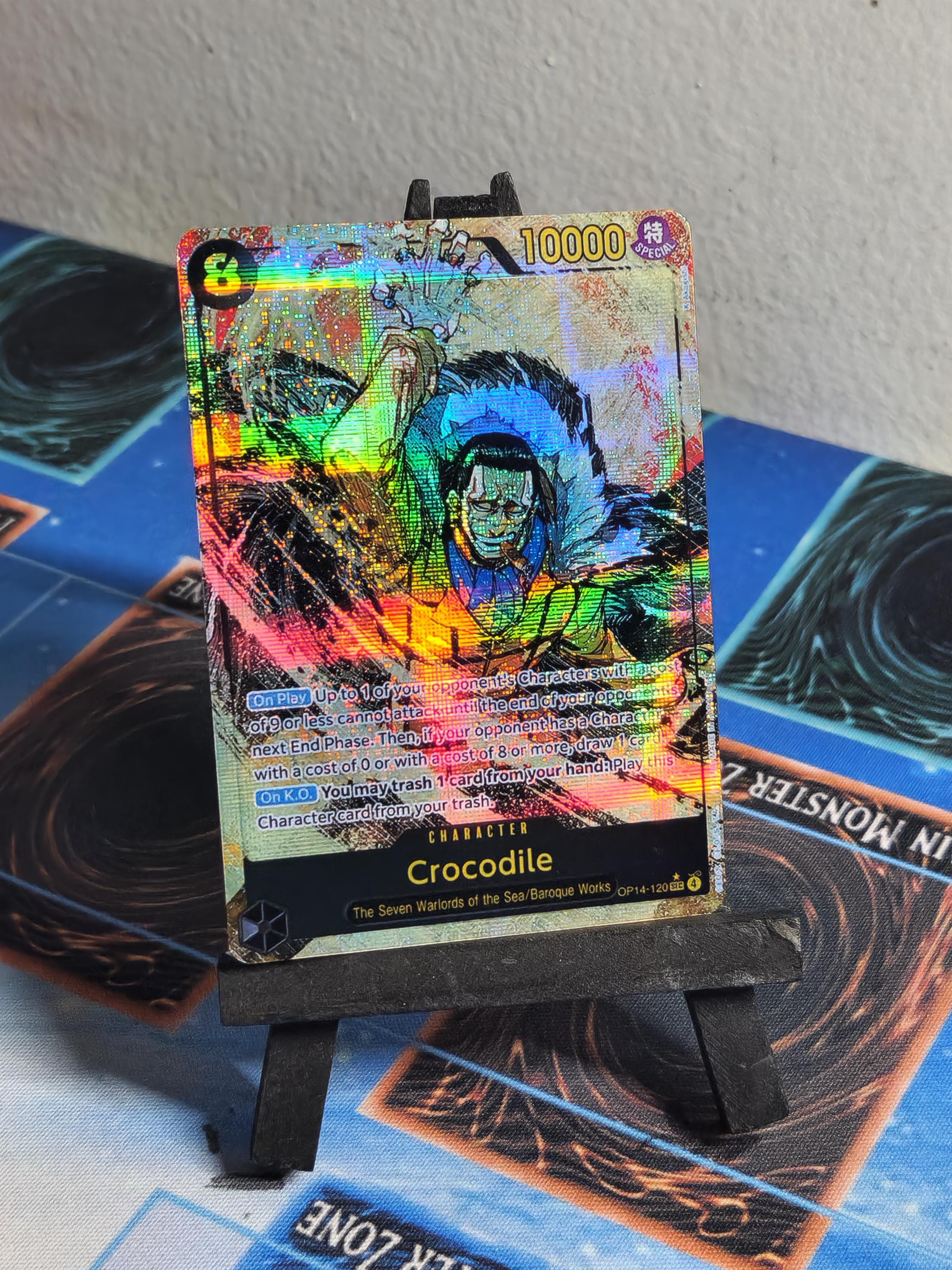 Crocodile alt art op14-120 One Piece proxy