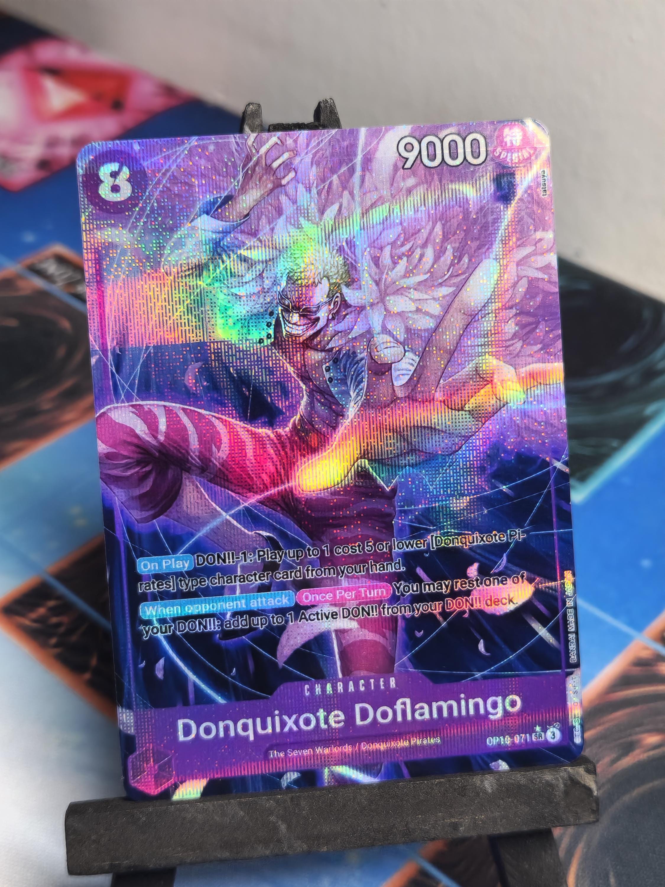 Donquixote Doflamingo alt art OP10-071 One Piece Proxy Card