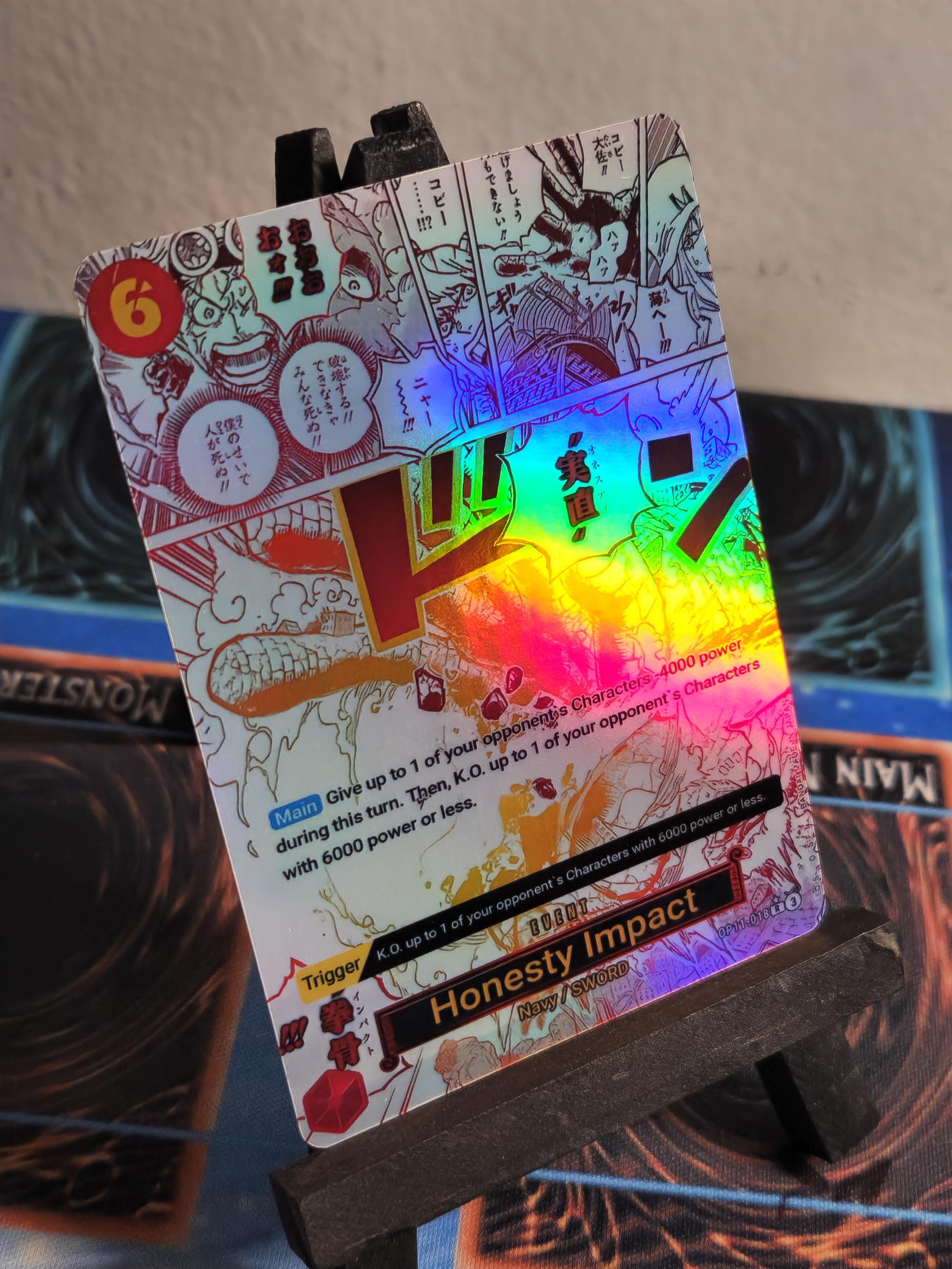 Honesty Impact Alt Art OP11-018 One Piece Proxy