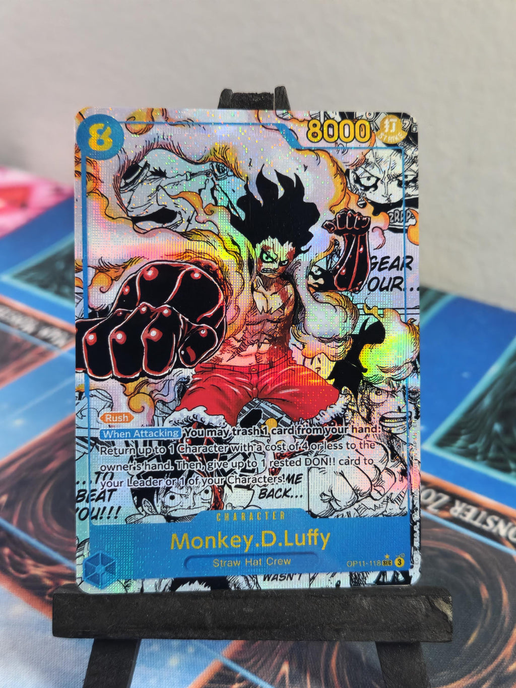 Monkey D Luffy Manga Alt Art OP11-118 One Piece Proxy