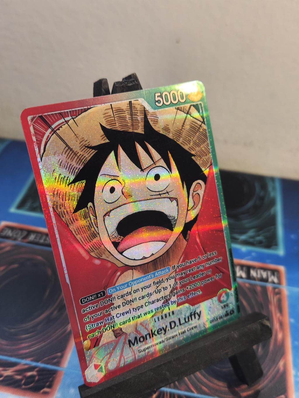 Monkey D Luffy Leader alt art op13-001 One Piece proxy