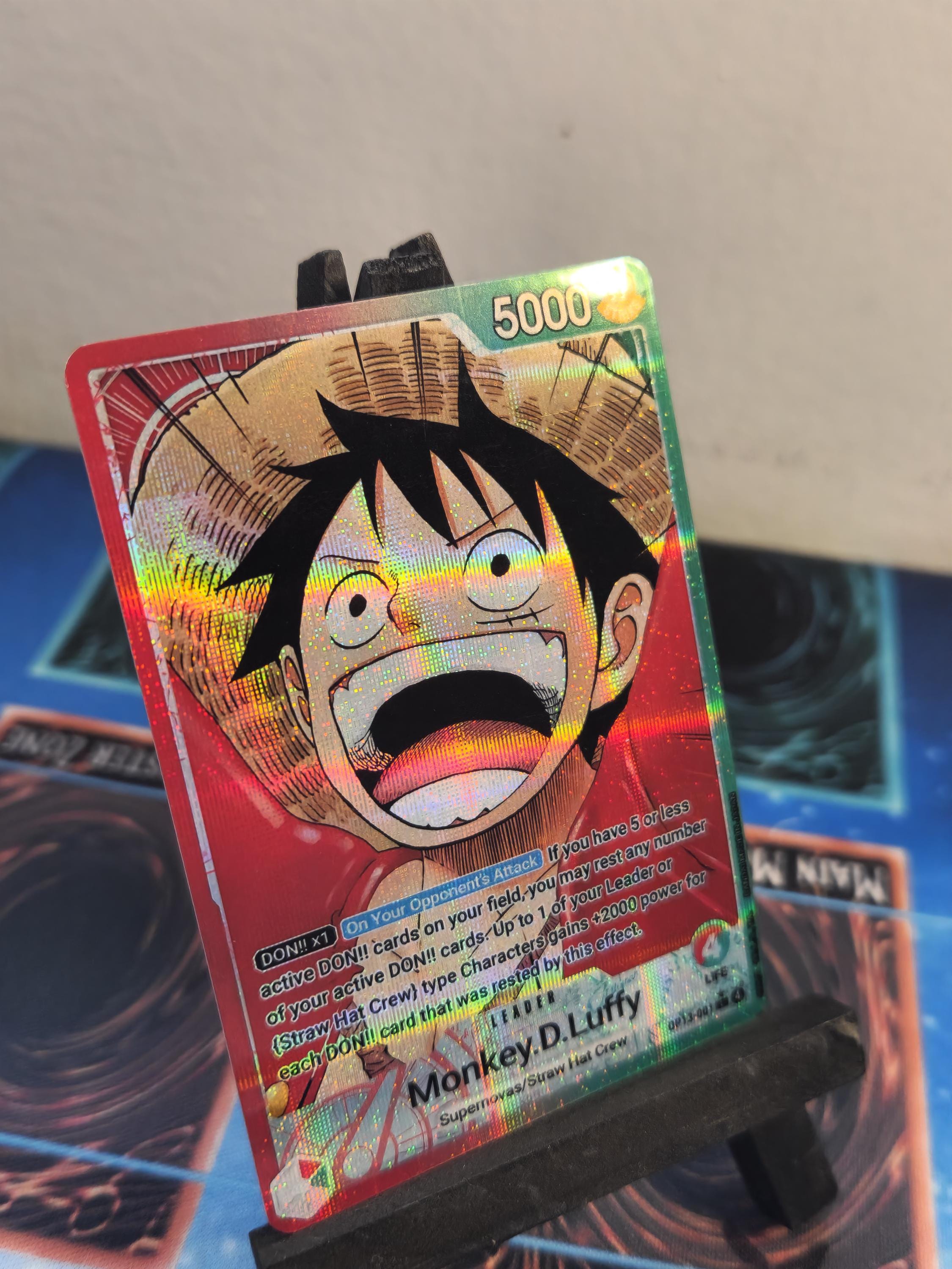 Monkey D Luffy Leader alt art op13-001 One Piece proxy