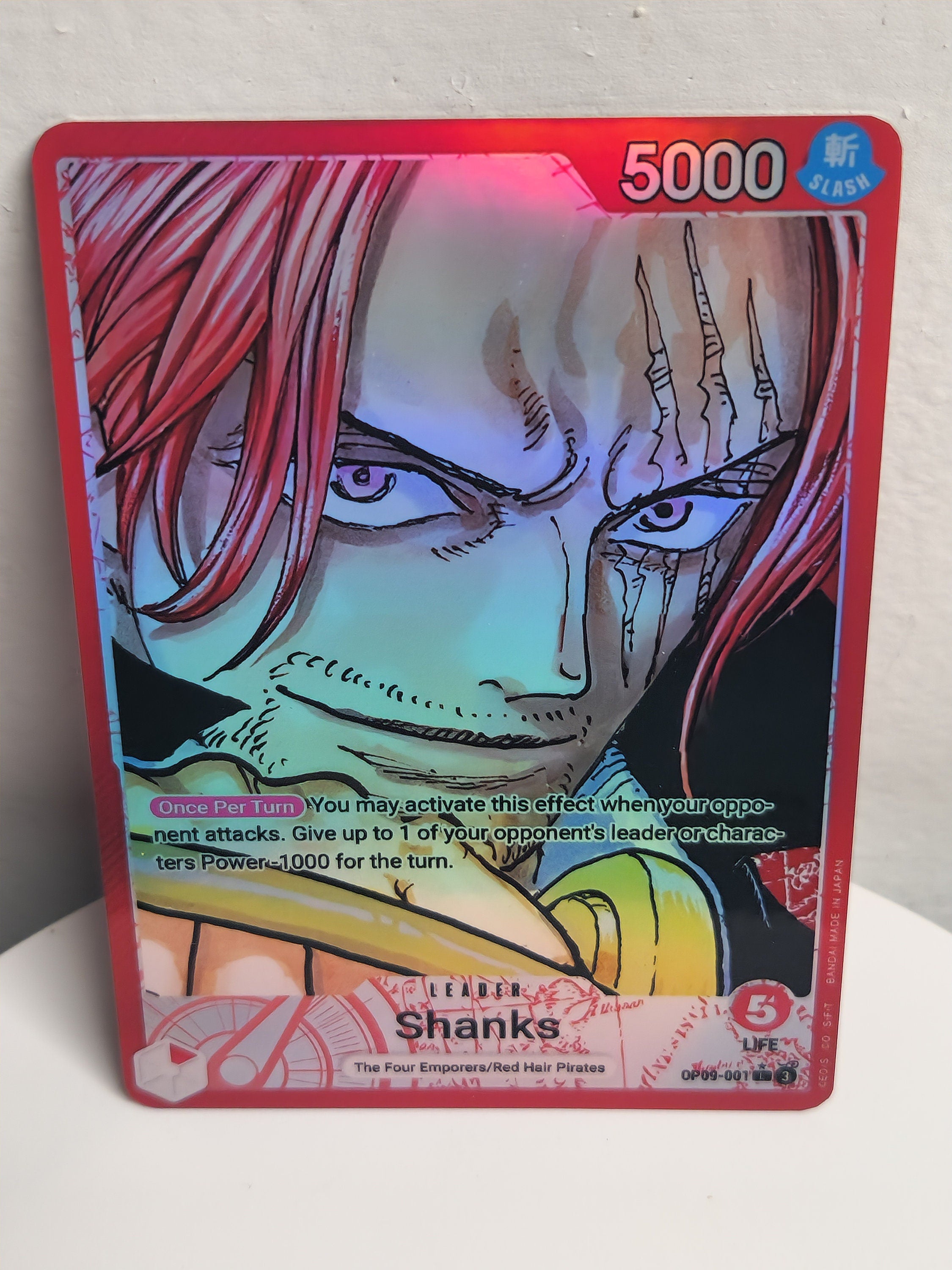 Shanks Leader  op09-001 One Piece Proxy