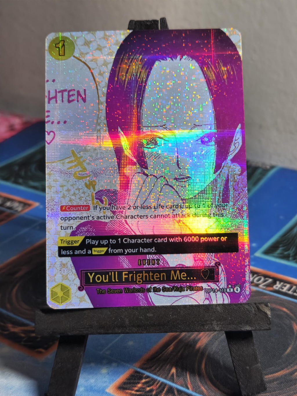 You'll Frighten Me alt art op14-118 One Piece proxy