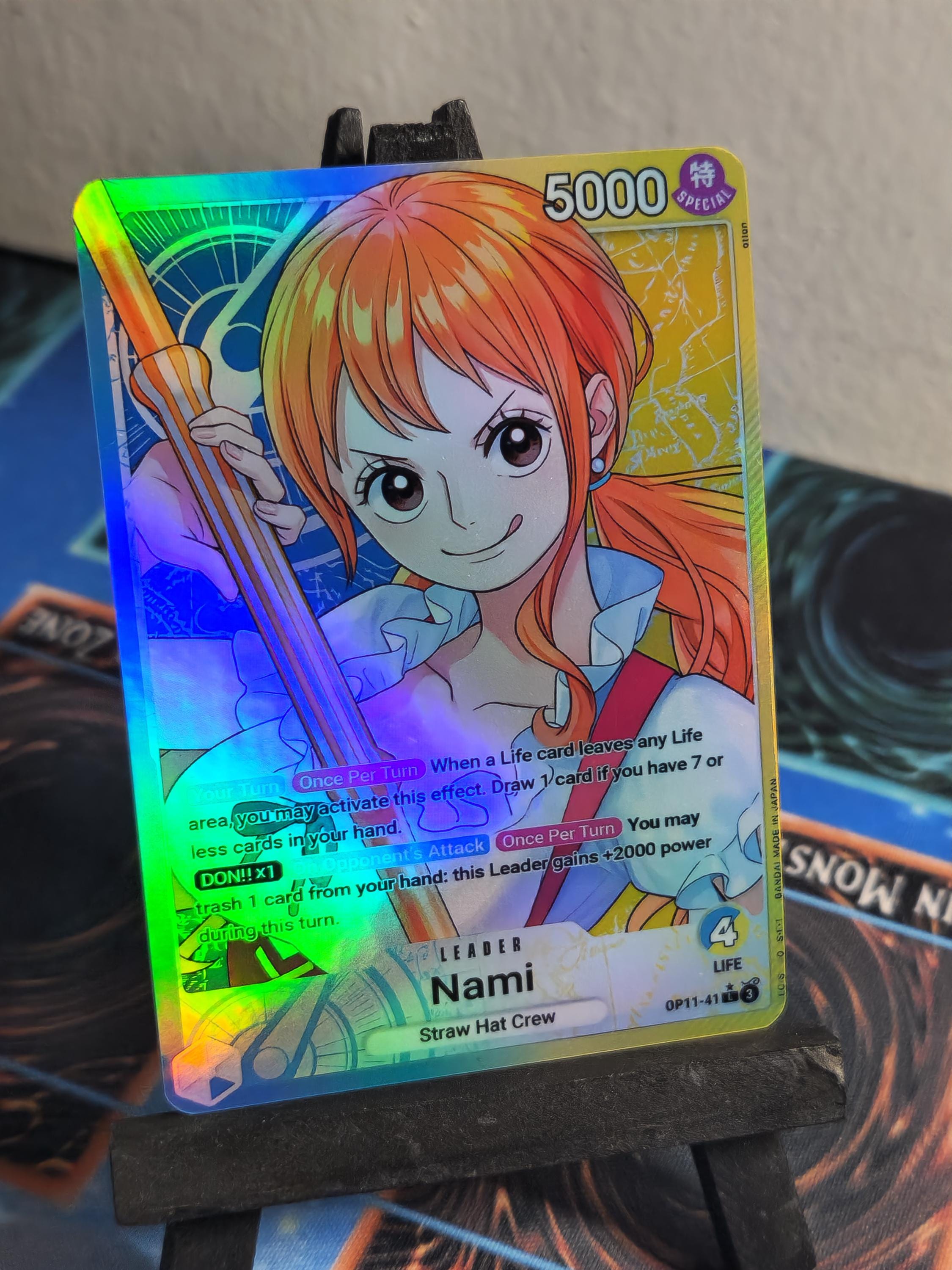 Nami Leader Alt Art OP11-041 One Piece Proxy