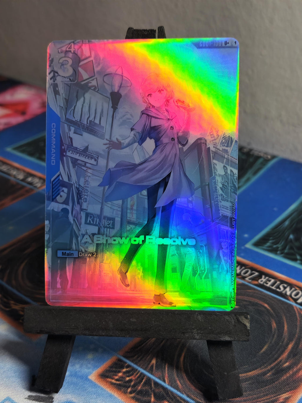 A Show of Resolve gd01-100 U+ Gundam tcg proxy