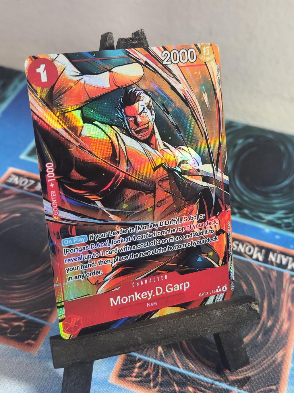 Monkey D Garp alt art op13-016 One Piece proxy