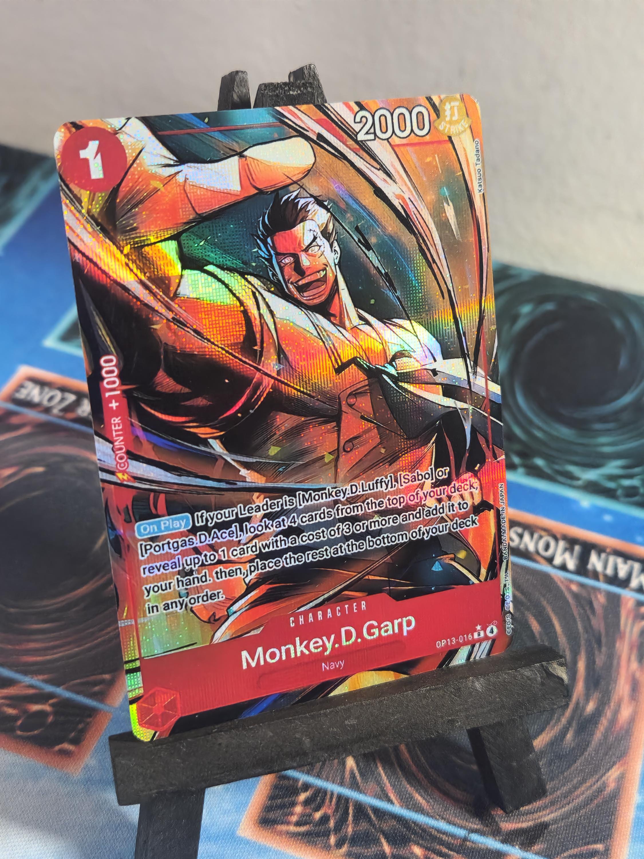 Monkey D Garp alt art op13-016 One Piece proxy