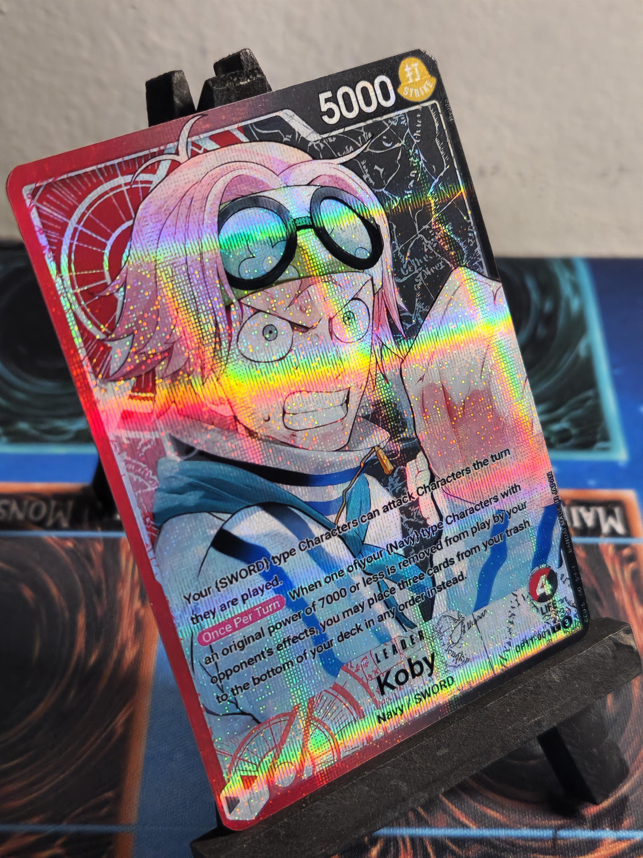 Koby Leader Alt Art OP11-001 One Piece Proxy