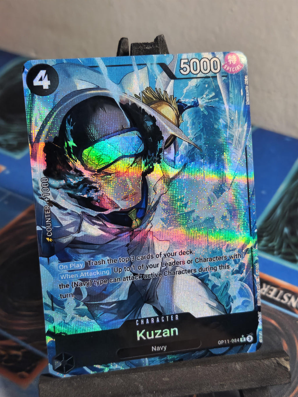 Kuzan Alt Art OP11-084 One Piece Proxy