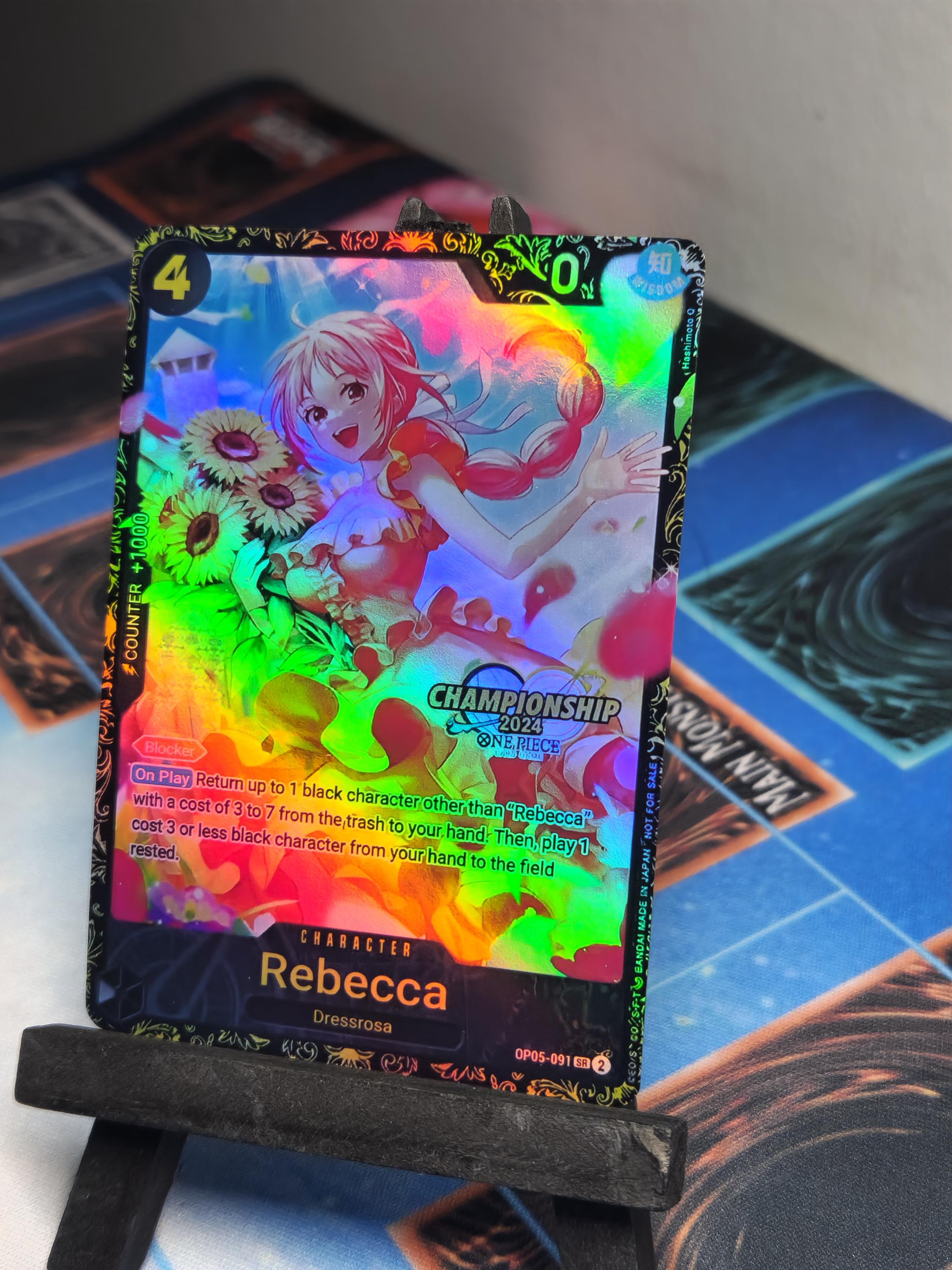 Rebecca alt art Championship op05-091 One Piece proxy