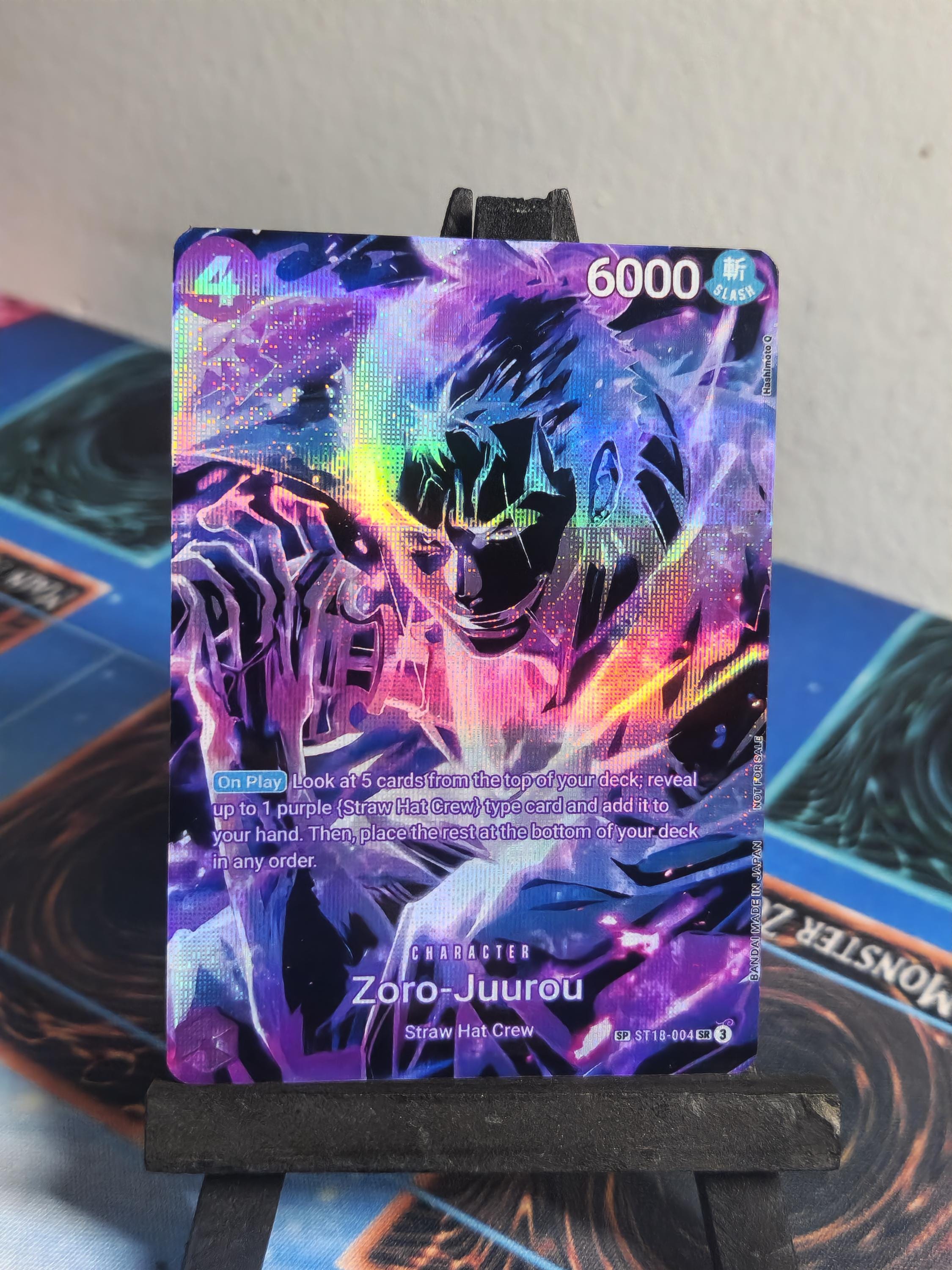 Zoro-Juurou SP alt art ST18-004 One Piece Proxy