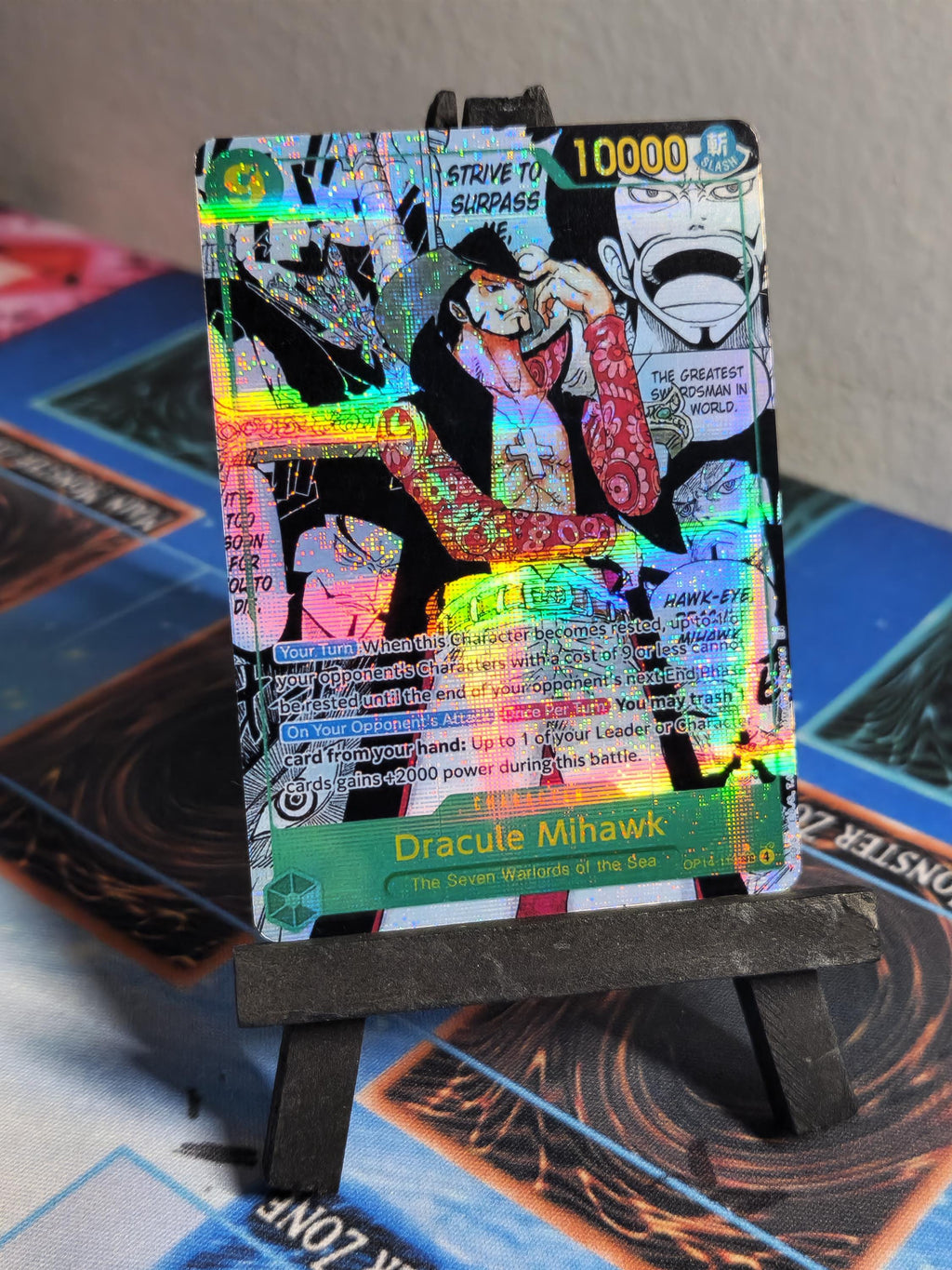 Dracule Mihawk Manga alt art op14-119 One Piece proxy