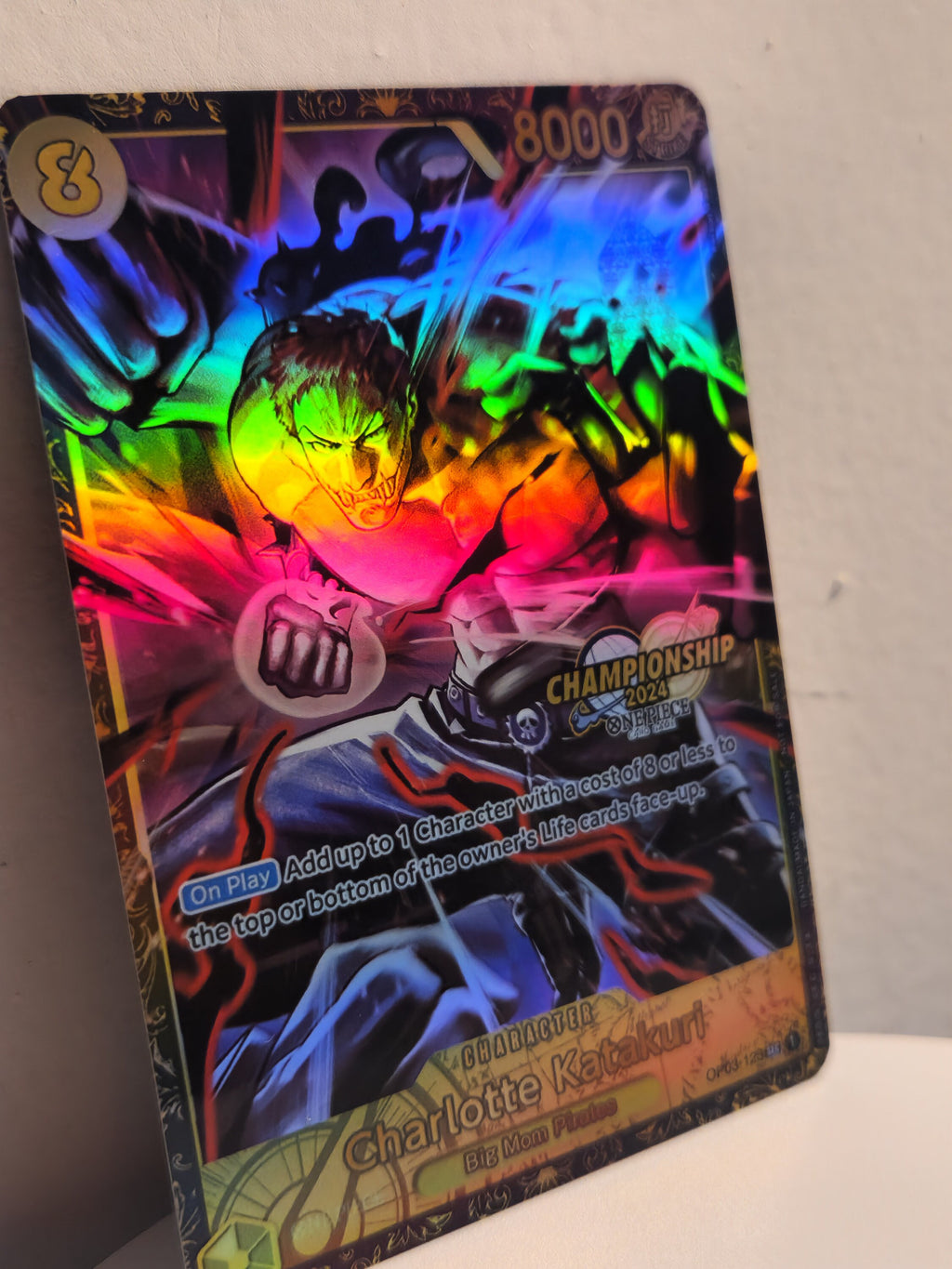 Charlotte Katakuri  championship alt art op03-123 One Piece proxy