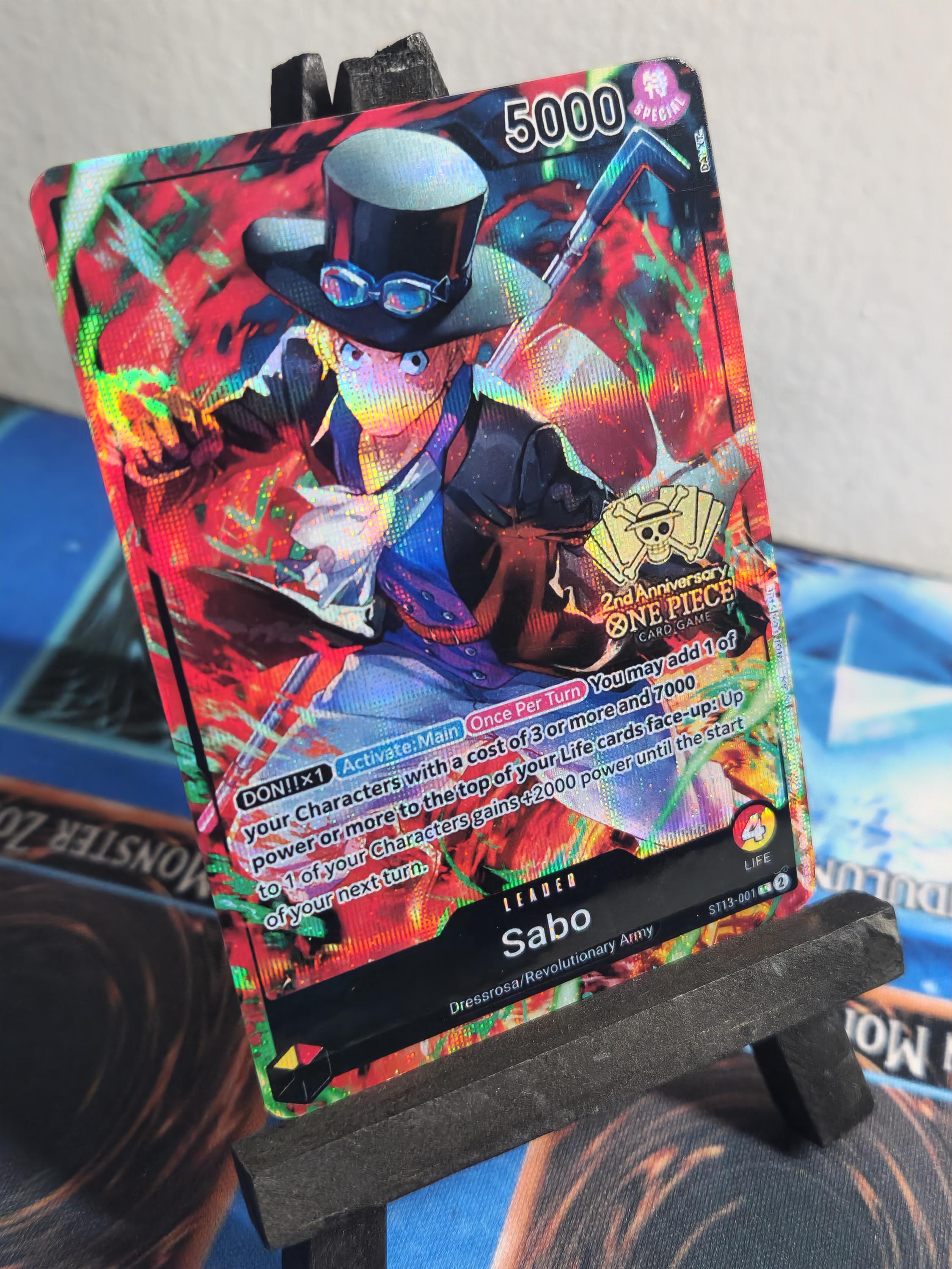 Sabo Leader 2nd Anniversary ST13-001 One Piece Proxy