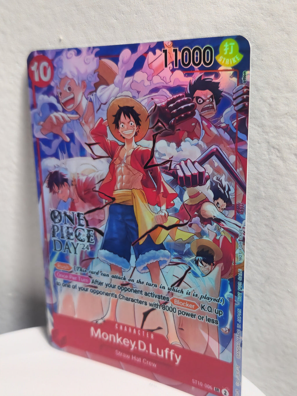 Monkey D Luffy Promo St10-006 One Piece Proxy Card