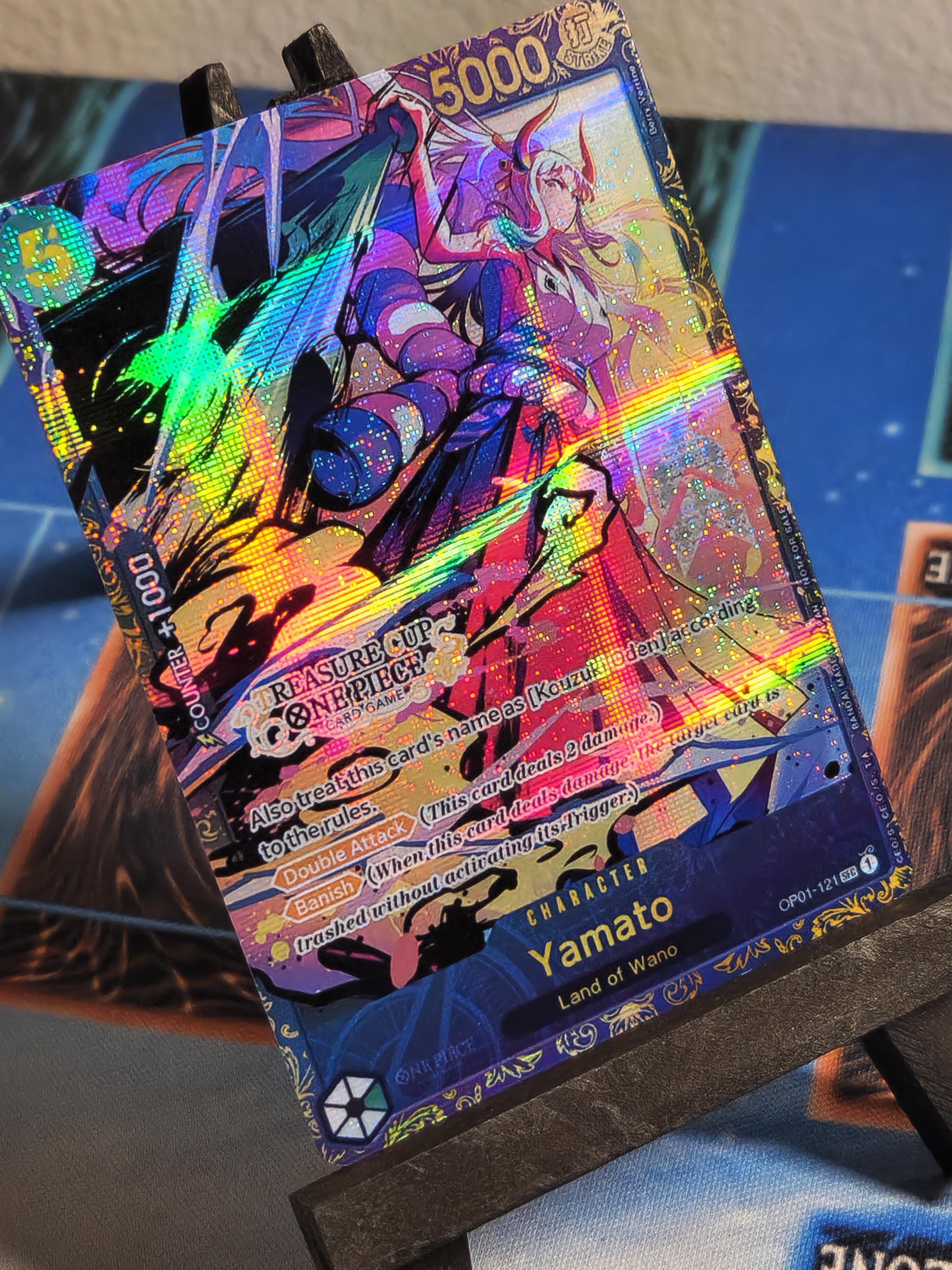Yamato Treasure Cup alt art op01-121 One Piece Proxy