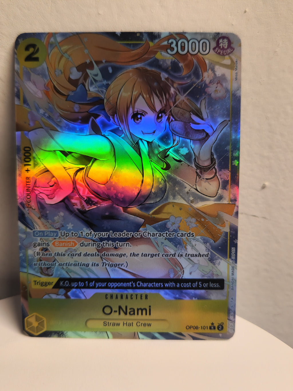 O-Nami alt art op06-101 One Piece Proxy