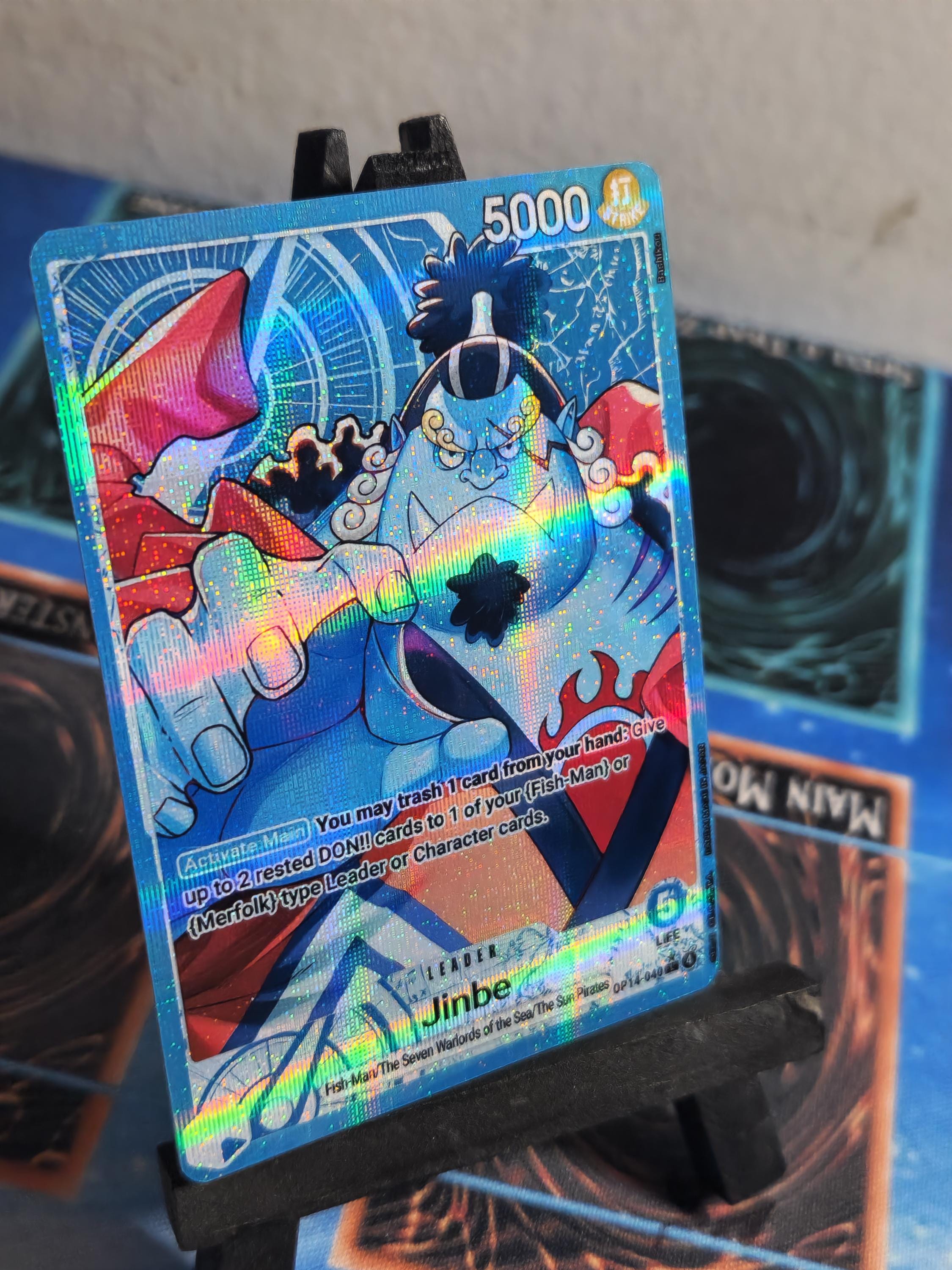 Jinbe Leader Alt Art OP14-040 One Piece Proxy