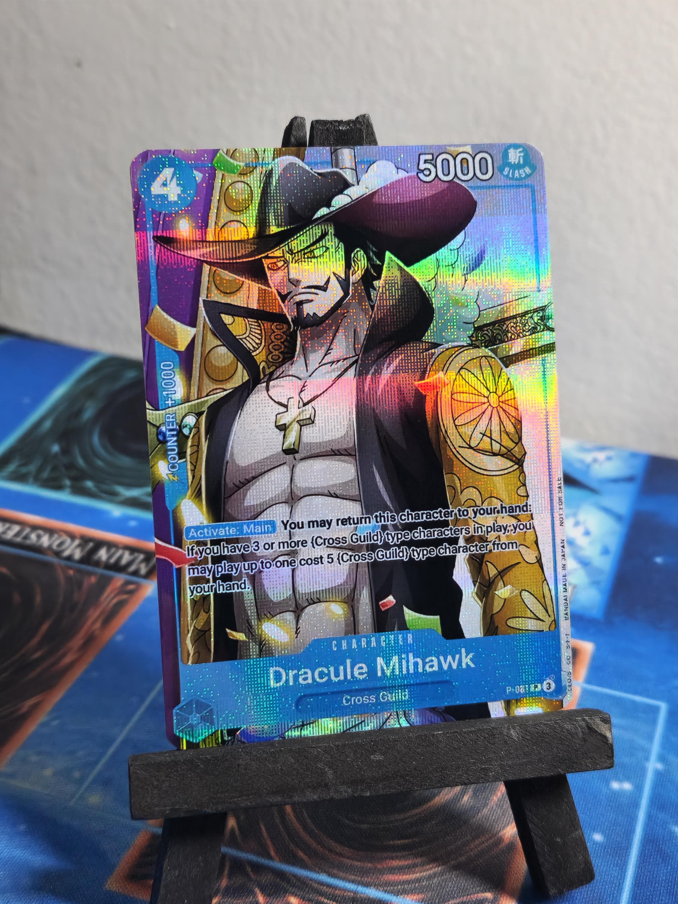 Dracule Mihawk promo  P-081 One Piece Proxy
