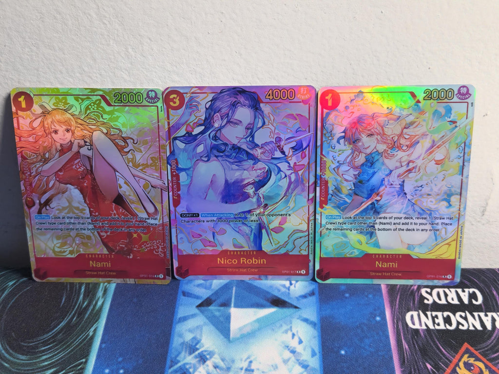 Nami Nico Robin Nami OP01 Chinese Arts One Piece Proxy