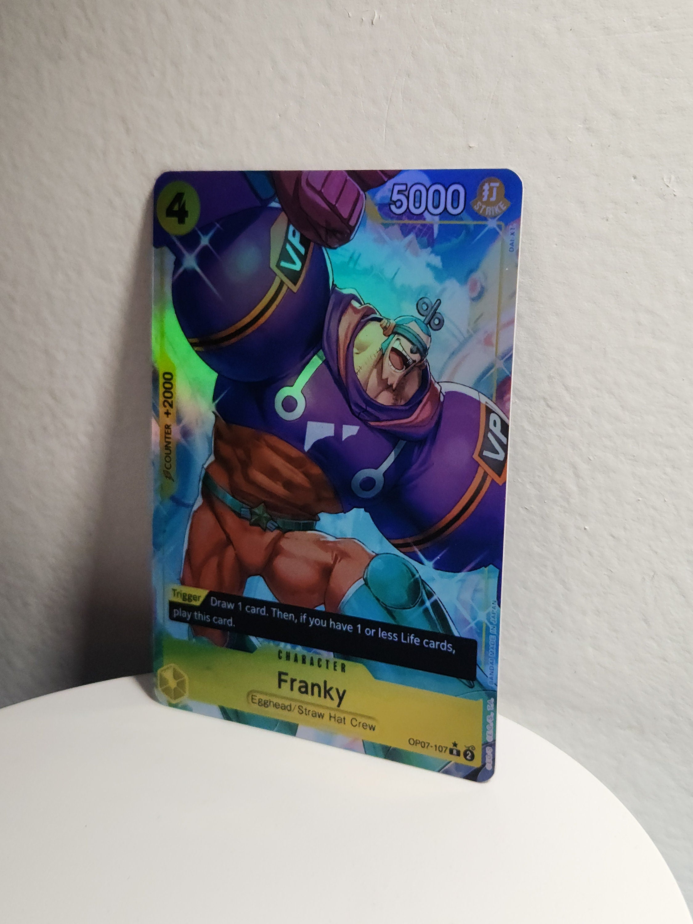 Franky alt art op07-107 One Piece Proxy