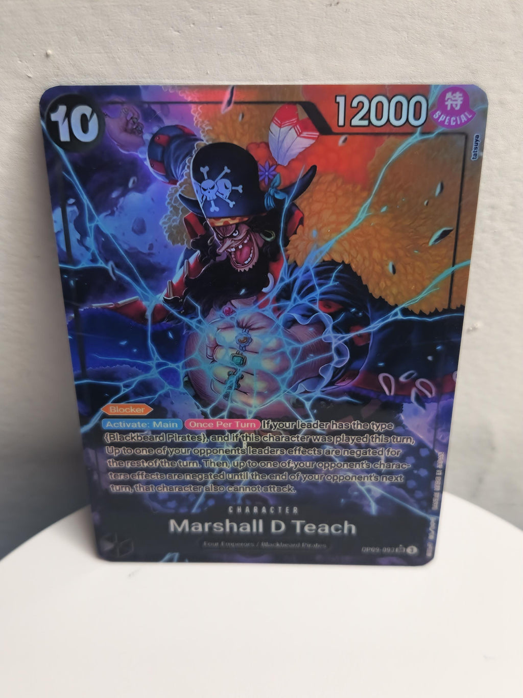 Marshall D Teach alt art op09-093 One Piece Proxy