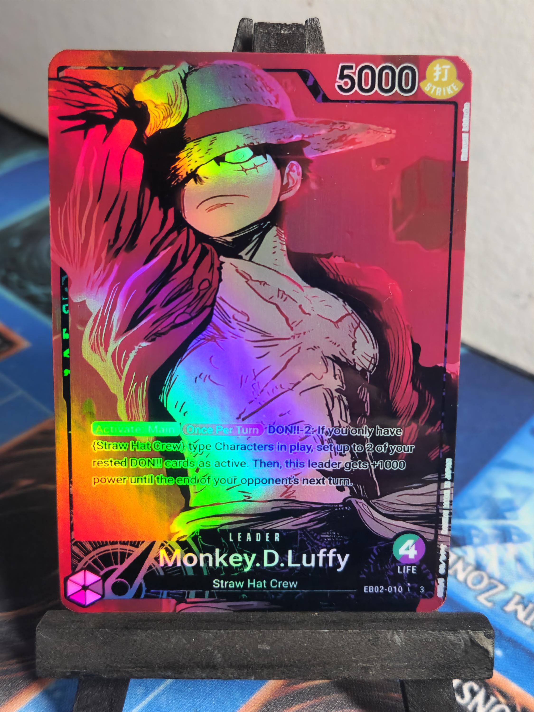 Monkey D Luffy Leader EB02-010 One Piece Proxy