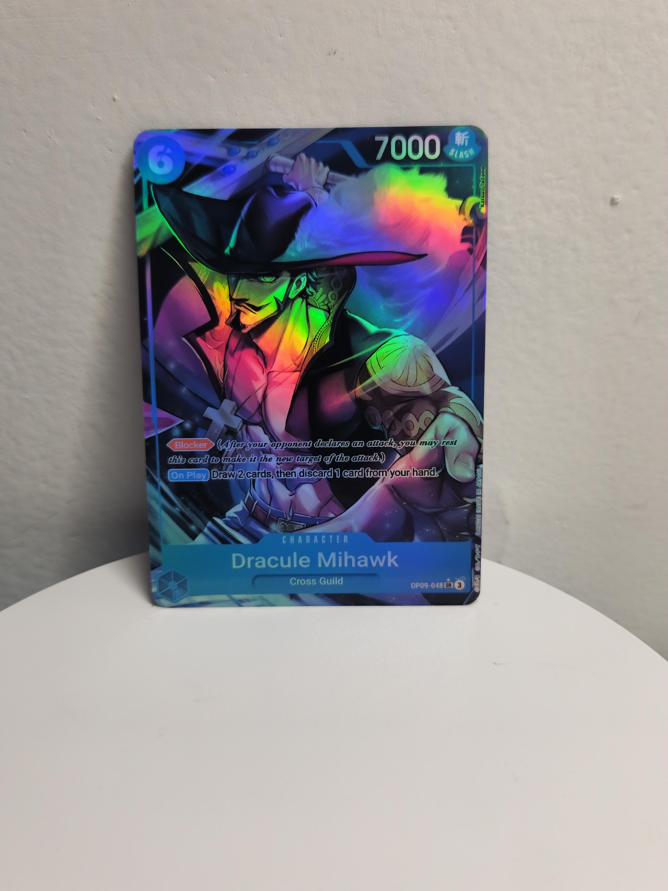 Dracule Mihawk alt art op09-048 One Piece Proxy
