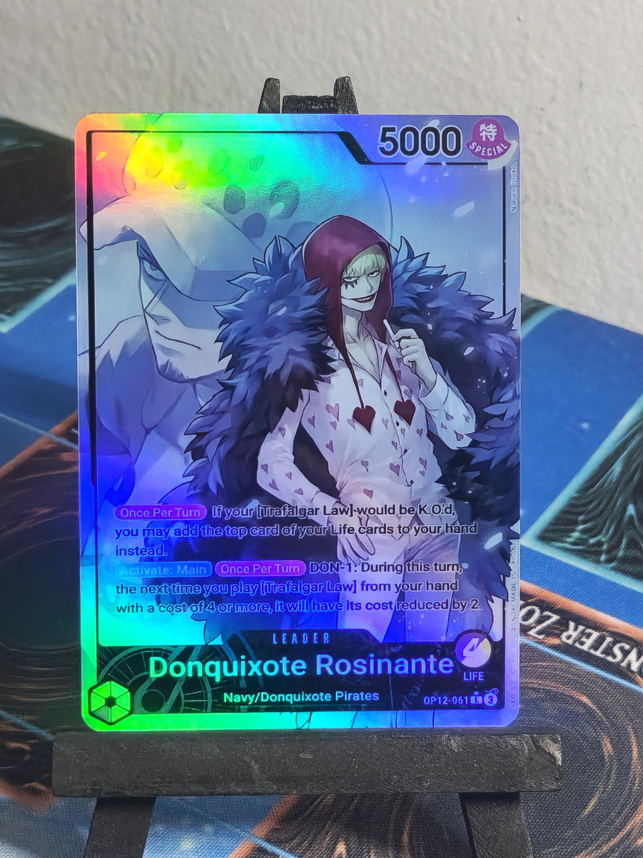 Donquixote Rosinante Leader op12-061 one piece proxy