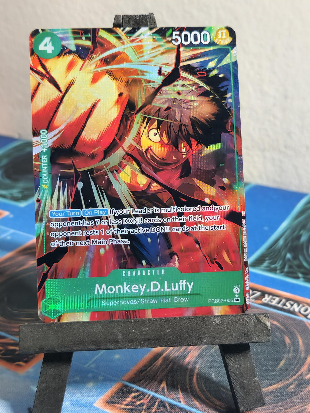 Monkey D Luffy alt art PRB02-005 One Piece proxy