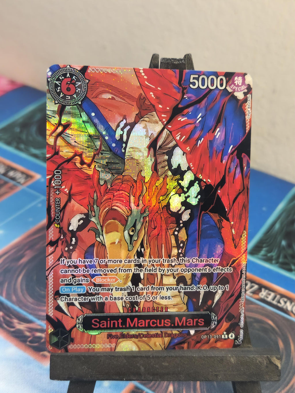 Saint Marcu Mars alt art op13-091 One Piece proxy