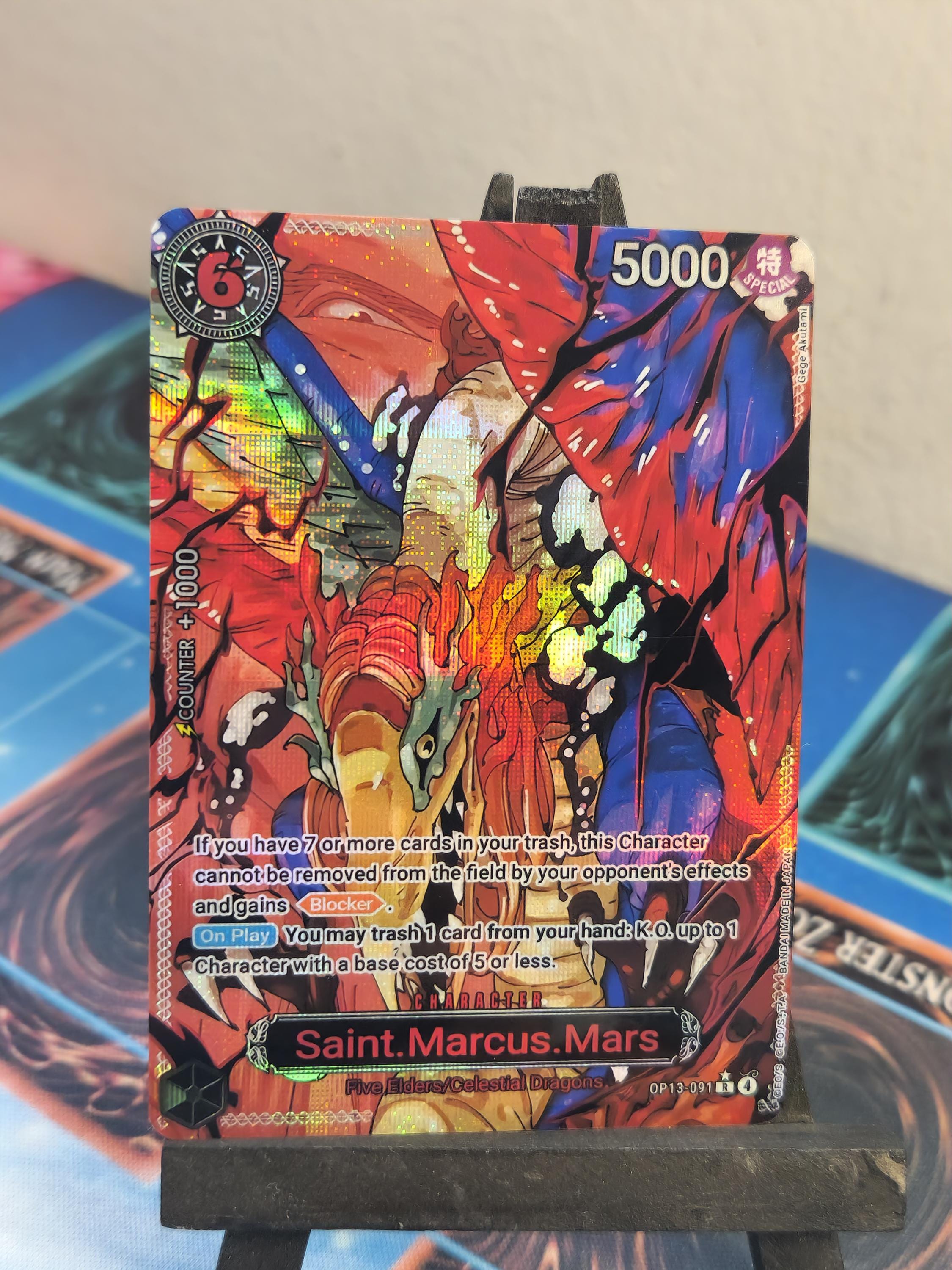 Saint Marcu Mars alt art op13-091 One Piece proxy