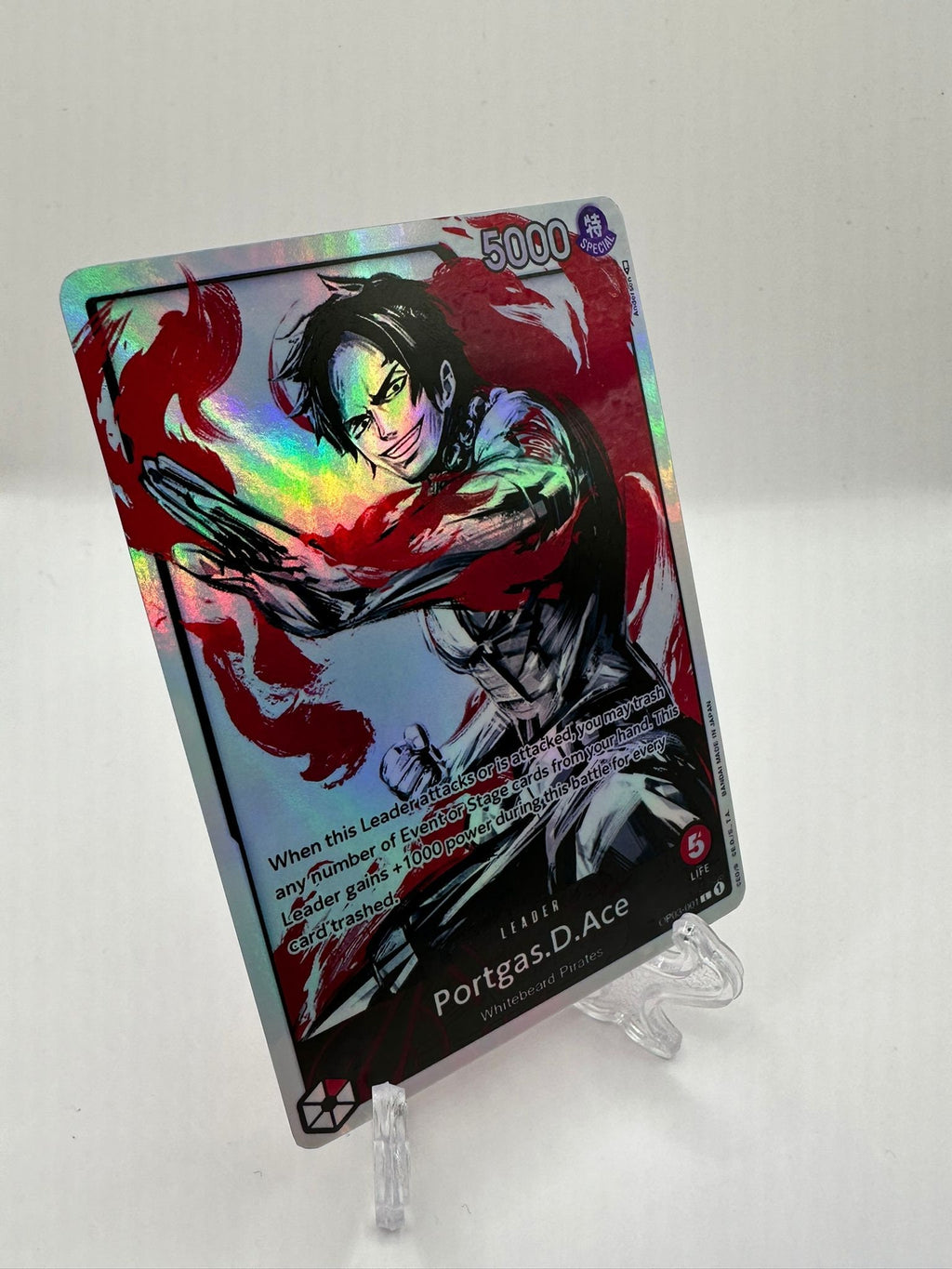 Portgas D. ACE alt art op03-001/proxy