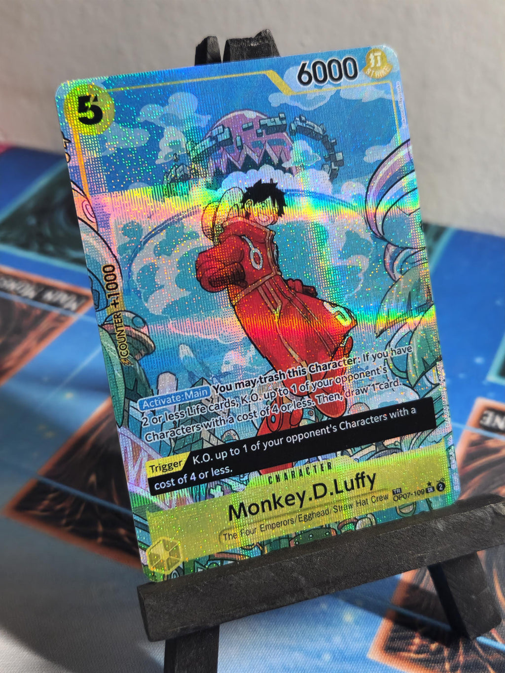 Monkey D Luffy Treasure Rare alt art op07-109 One Piece proxy