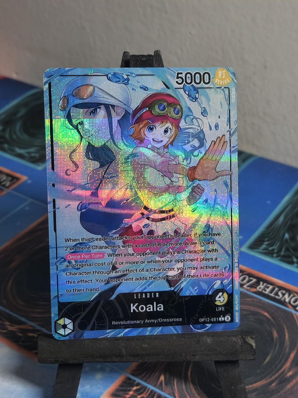 Koala Leader alt art op12-081 One Piece proxy