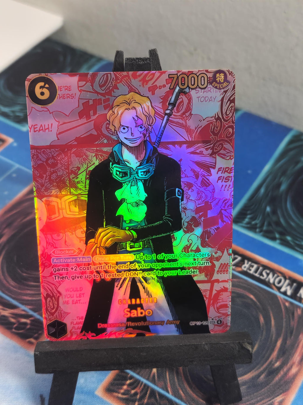 Sabo manga red alt art op13-120 One Piece Proxy op13