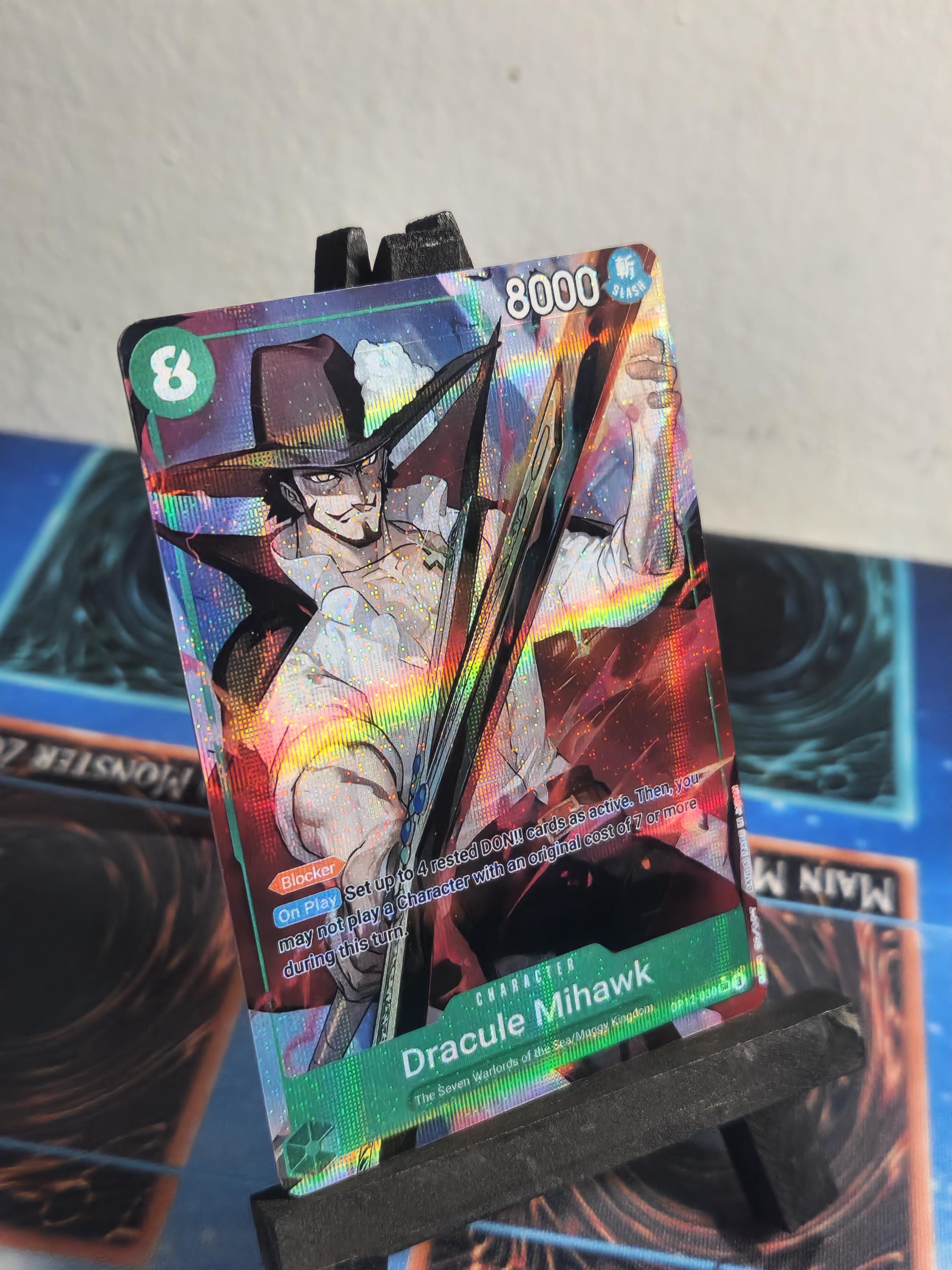 Dracule Mihawk alt art op12-030 One Piece Proxy