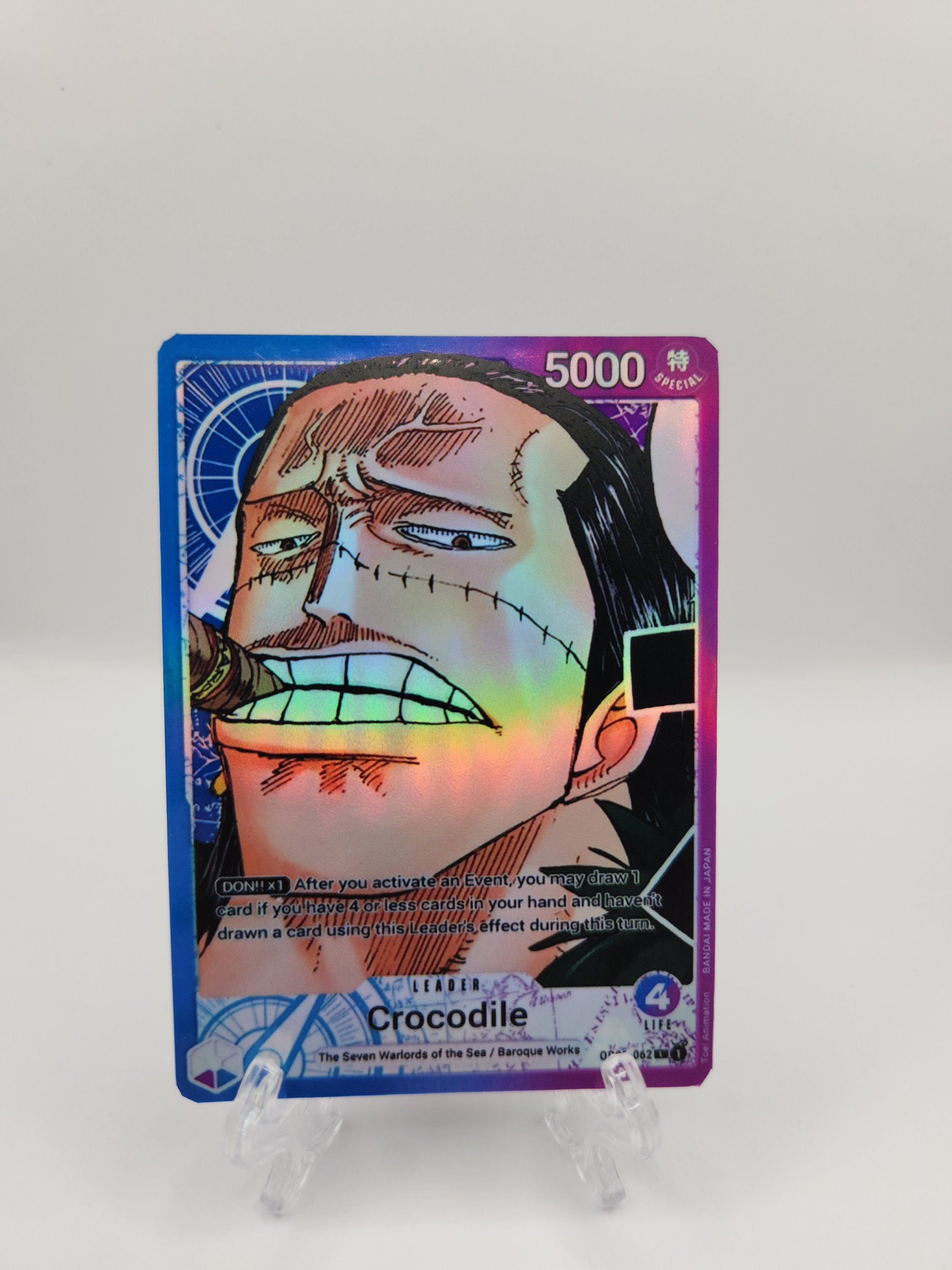 Crocodile Leader op01-062 One Piece Proxy