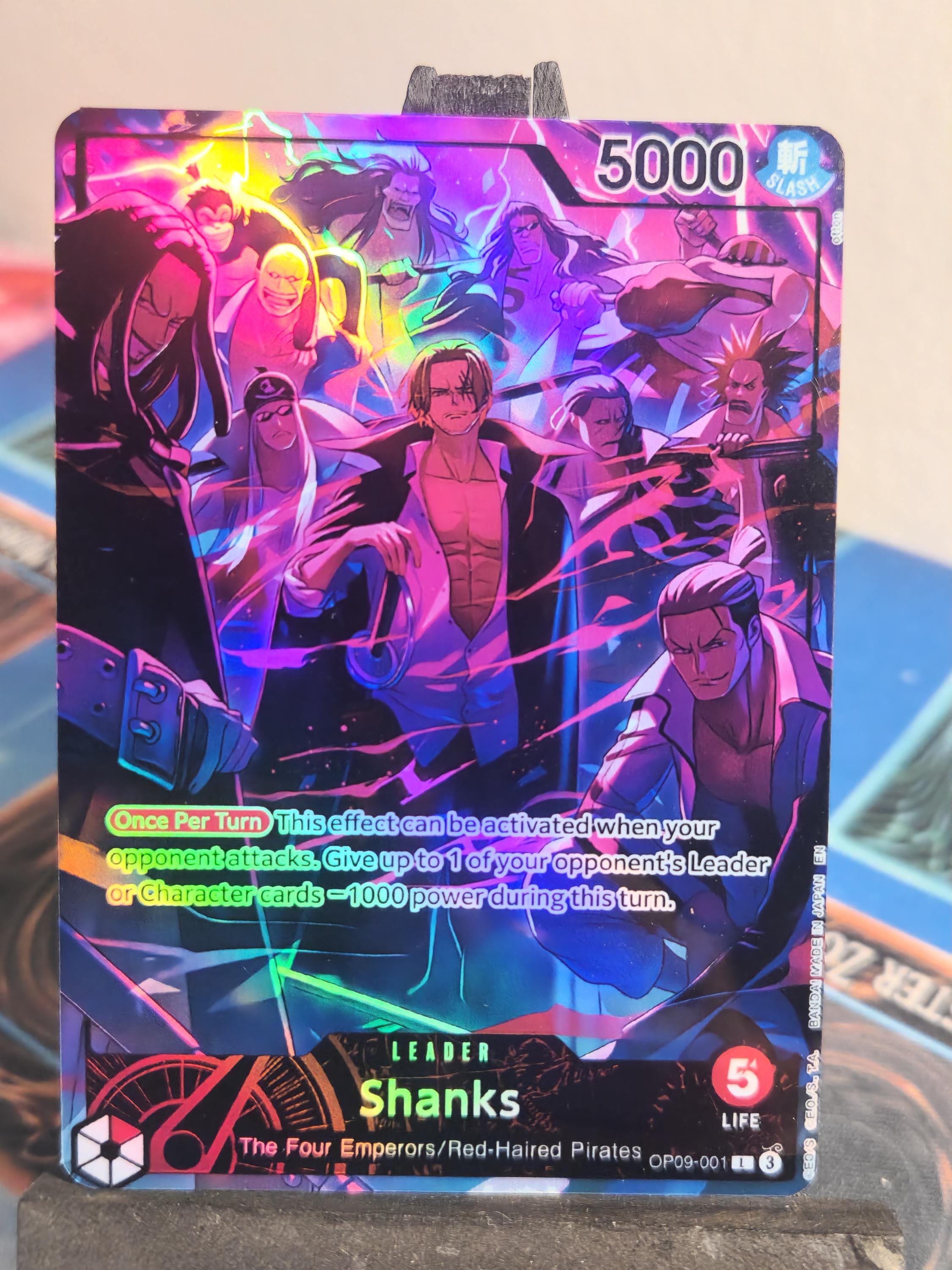 One Piece OP09 Four Emperors Leader Anniversary Set Proxy
