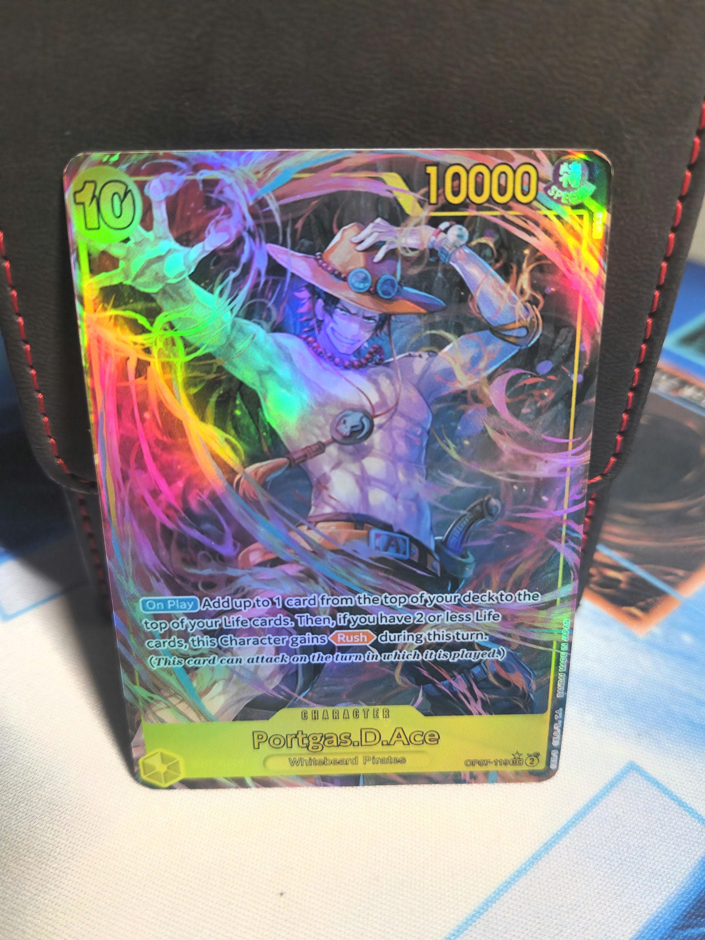 Portgas D. Ace alt art op07-119 One Piece proxy