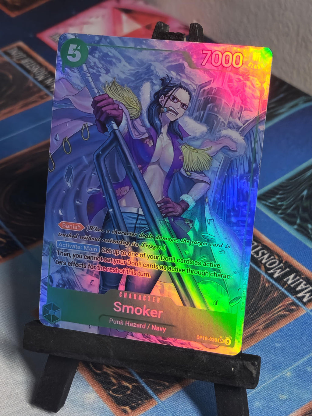 Smoker alt art  OP10-030 One Piece Proxy