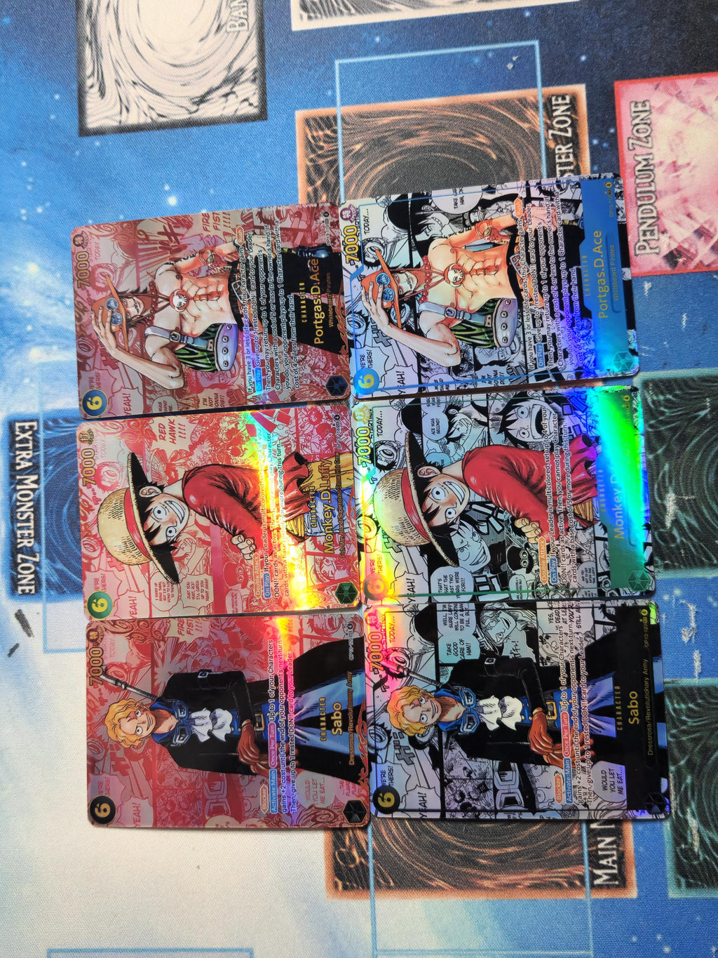 One Piece Manga Art Cards OP13 Read Description for Set Options