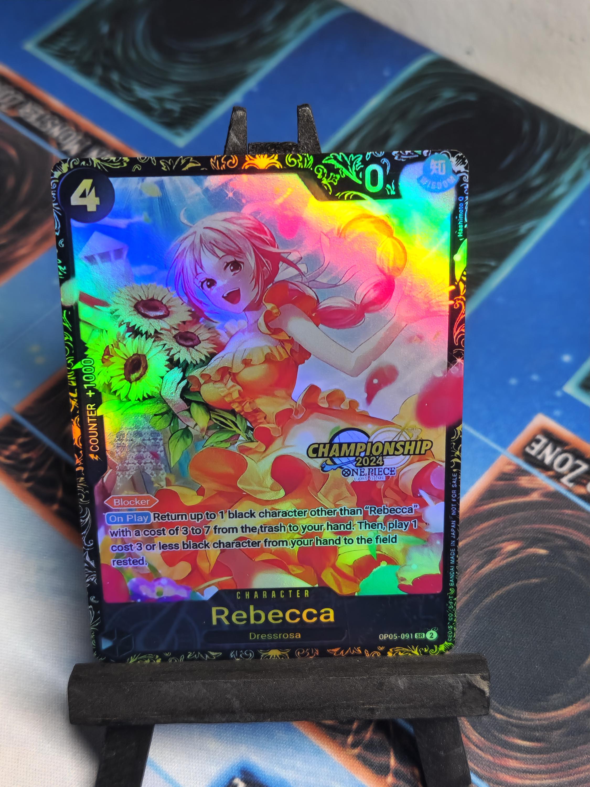 Rebecca alt art Championship op05-091 One Piece proxy