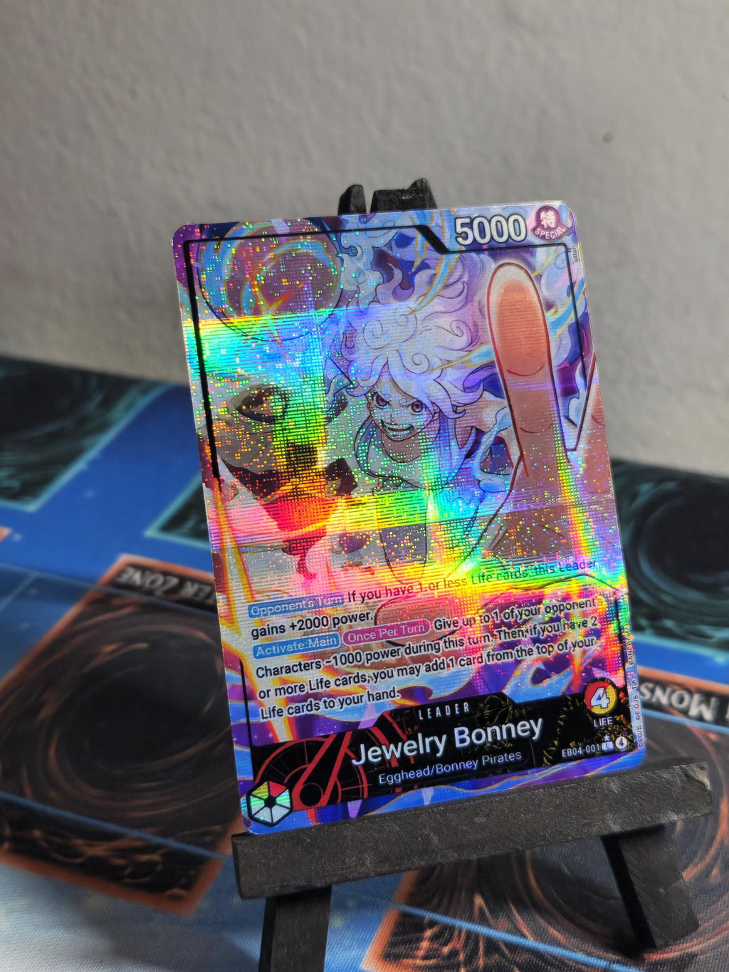 Jewelery Bonney Leader alt art EB04-001 One Piece Proxy