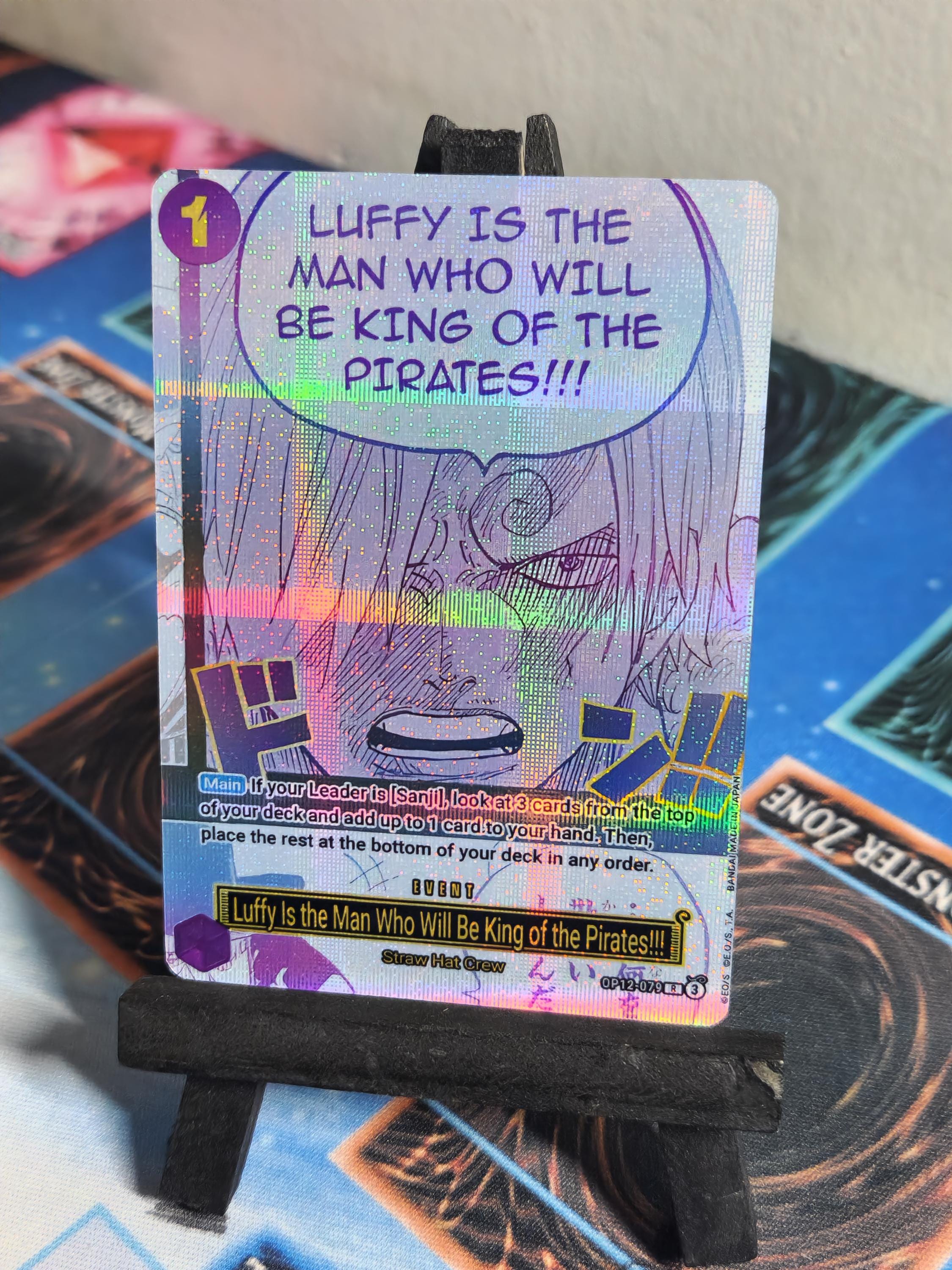 Luffy will become king of pirates alt art op12-079 prb02 One Piece proxy