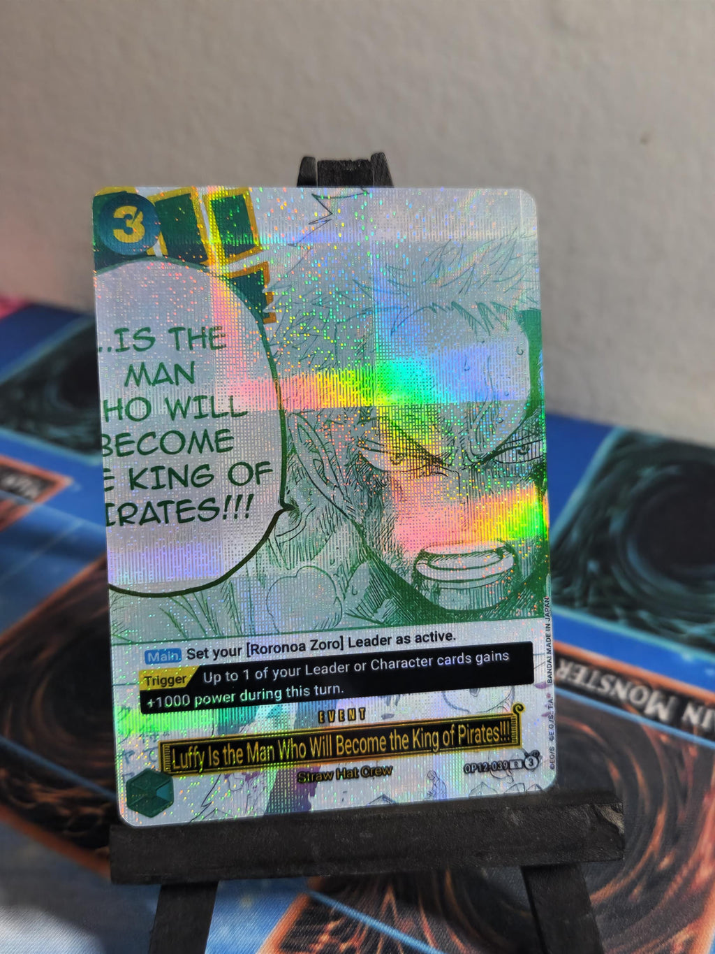 Luffy will become king of pirates alt art op12-039 prb02 One Piece proxy