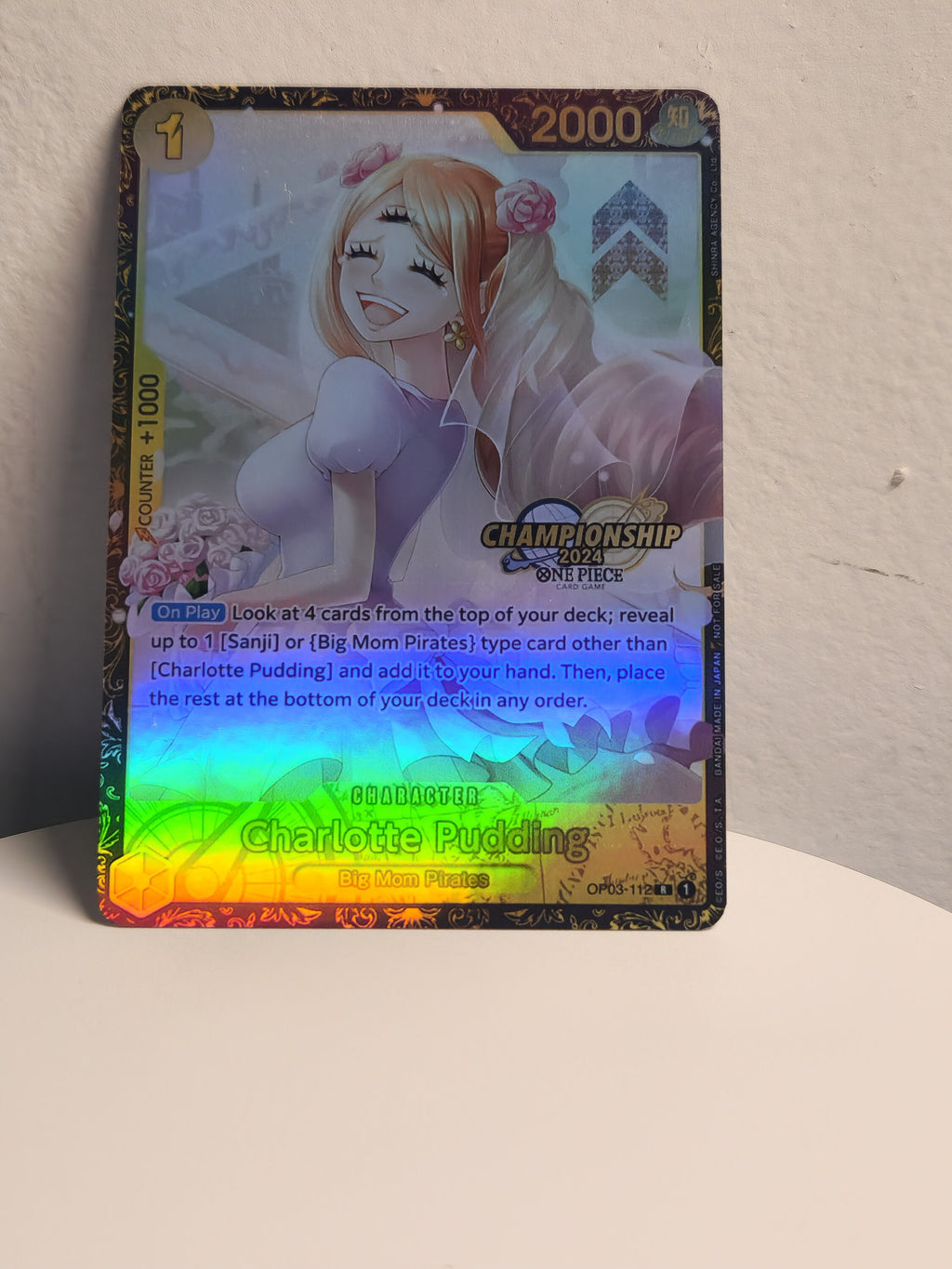 Charlotte Pudding Championship op03-112 One Piece Proxy
